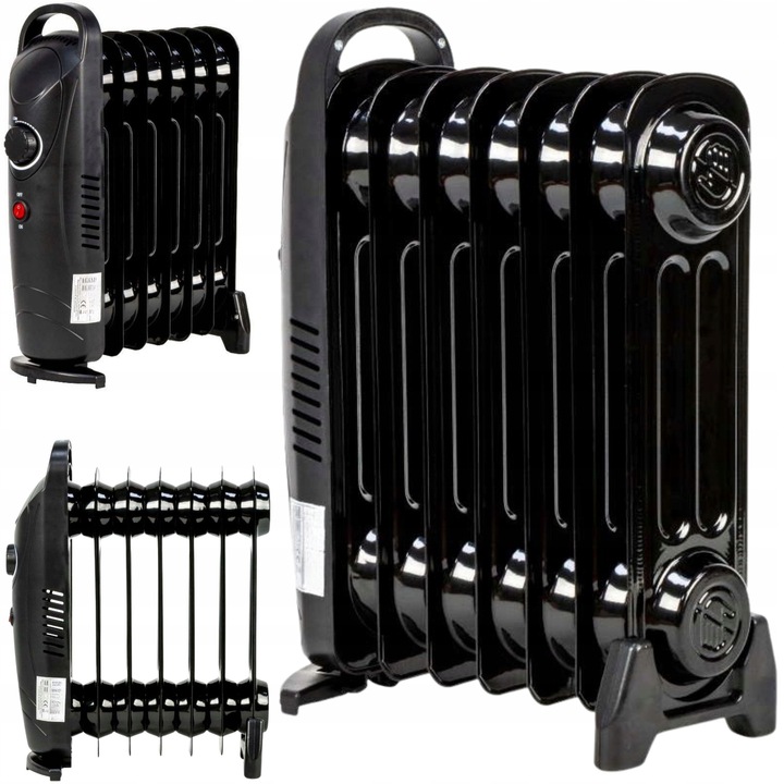 Calorifer electric cu ulei, 700W, 7 elementi, termostat