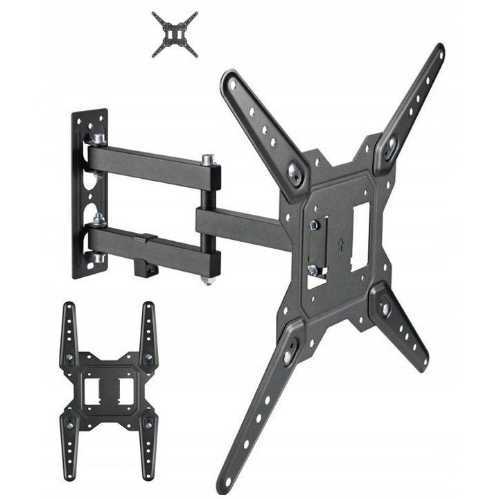 Suport TV rotativ pentru Samsung UE32T5372AUXXH, reglabil, 6-40cm, stabil