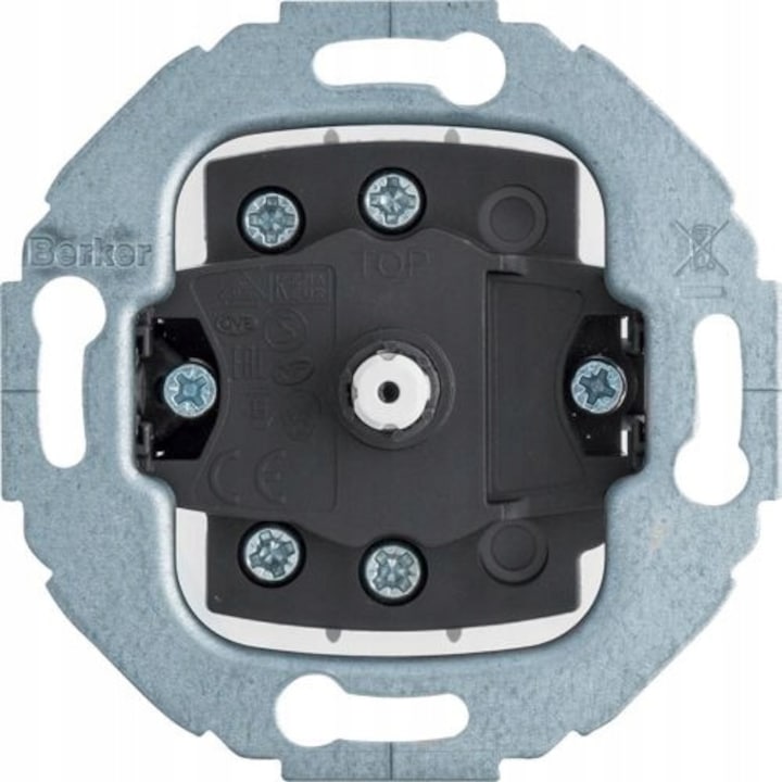 Berker R.classic 1930 kapcsoló, mechanizmus, fekete, vékony szerelés