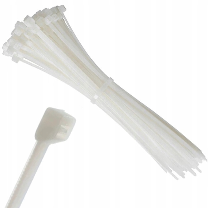 Opaska Kablowa Naturala 450mm x 7,6mm, 100 bucati, TRYTYT