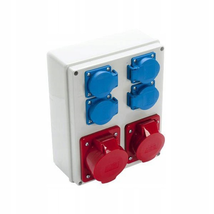 Tablou electric VIPLAST, rozdzielnica 32/5 + 16/5 + 4x250V, 200x250mm, gri, set