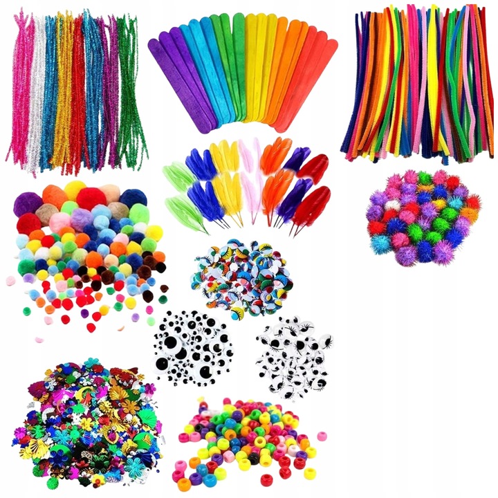 Set creativ XXXL pentru copii, multicolor