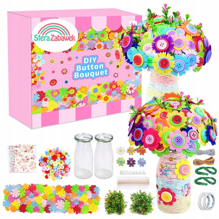 Set creativ DIY, 4 ani+, multicolor
