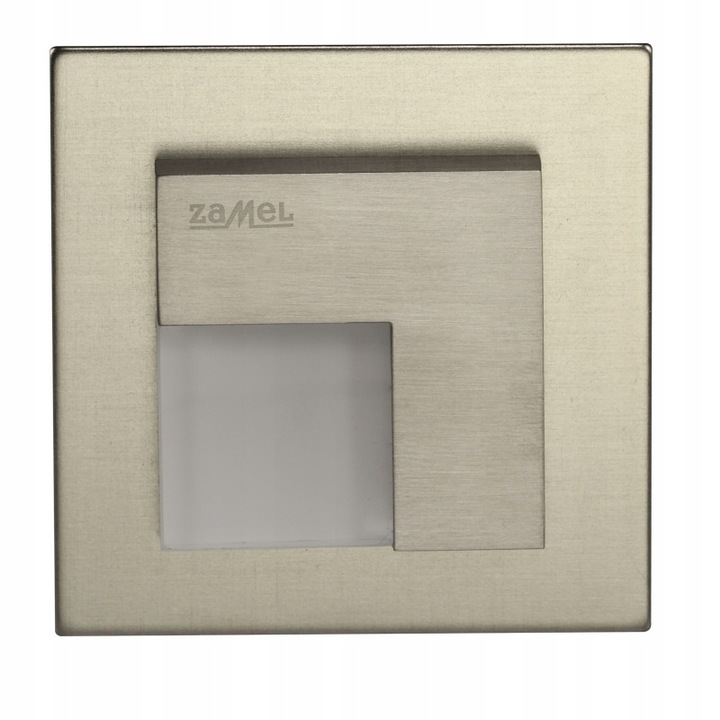 Spot LED TICO, Zamel, 14V DC, crom, 6x6x1cm, 7lm