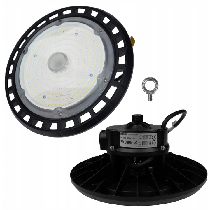 Lampa Industriala LED Corp de Iluminat HighBay Premium 60W/80W/100W Rece