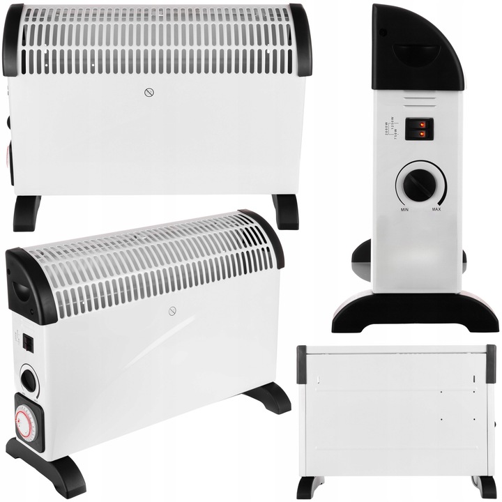 Convector electric 2000 W, termostat, energosenzitiv, set