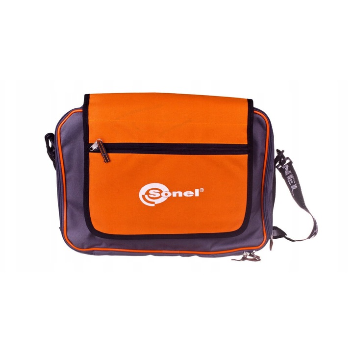 Husa SONEL L-4 pentru Miernik, material rezistent, 3 compartimente, multicolor