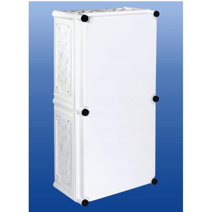 Z-3 teljes védődoboz P-3-mal, IP54, fehér, 16x28x56cm, Elektro-Plast