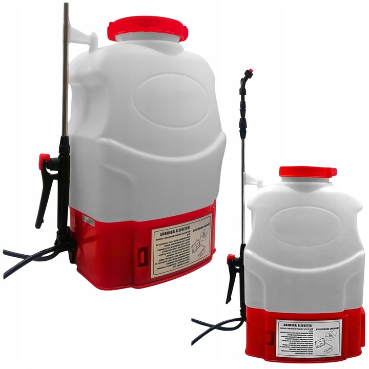 Plecak Opryskiwacz Electric 16L, Teleskopica 44-117 cm, Acumulator 12V, Set cu accesorii