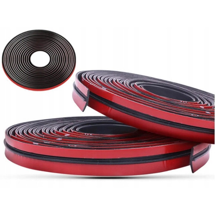 Usa de etansare din cauciuc, Ertons, 8m, negru, 1,9cm