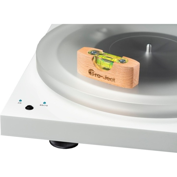 Pro-Ject gramofon vízmérték, kicsi és könnyű, tömör fából