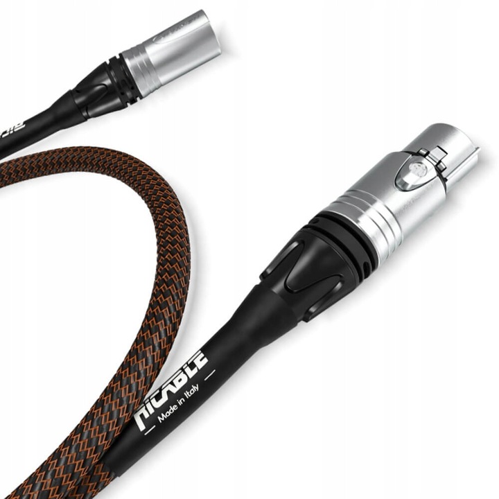 Cablu digital XLR Ricable Magnus AES/EBU 3m, 110 Ohm, echilibrat, argintat