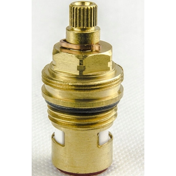 Cap de robinet ceramic pentru apa calda Tres Retro-Tres, 18,6x50x8mm, ceramica