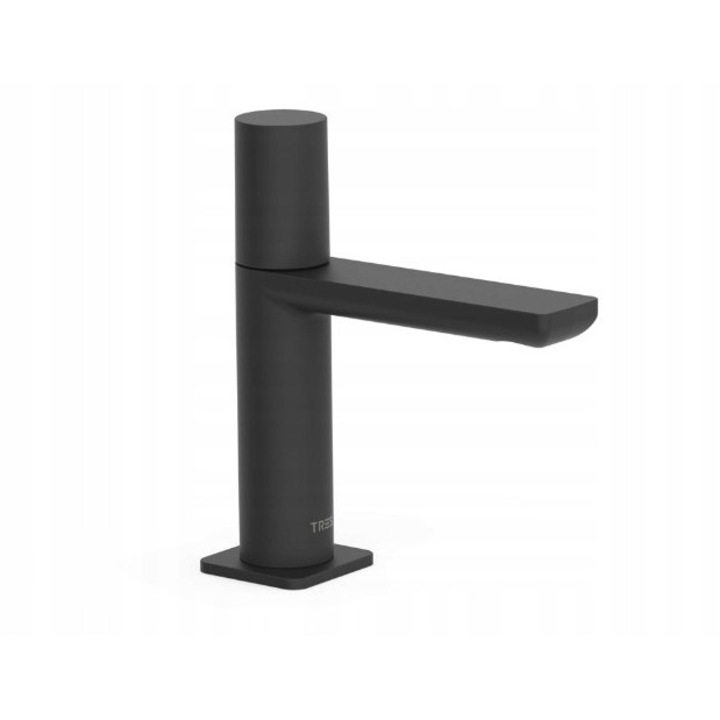Санитарен смесител Tres, модел Loft Colors, матово черен, с гъвкав маркуч G3/8