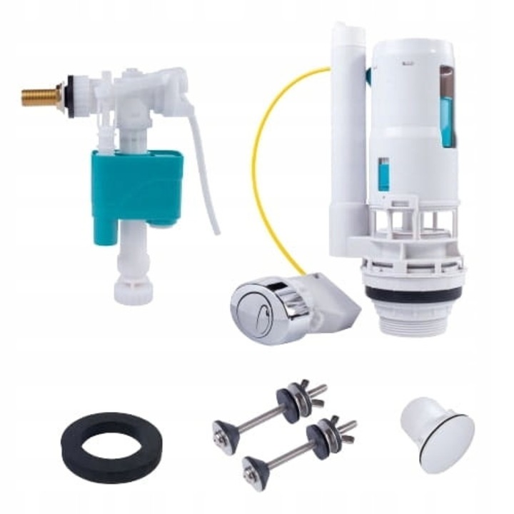 Mecanism de umplere si golire rezervor WC, Tres, set complet, 25477092