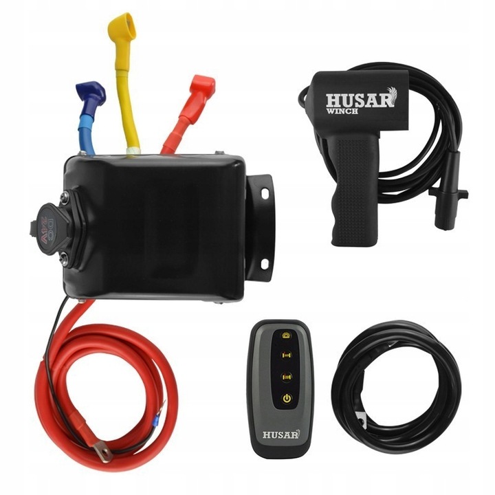 Sistem de control troliu, Husar Winch BST 14000-35000 12V, pentru trolii electrice