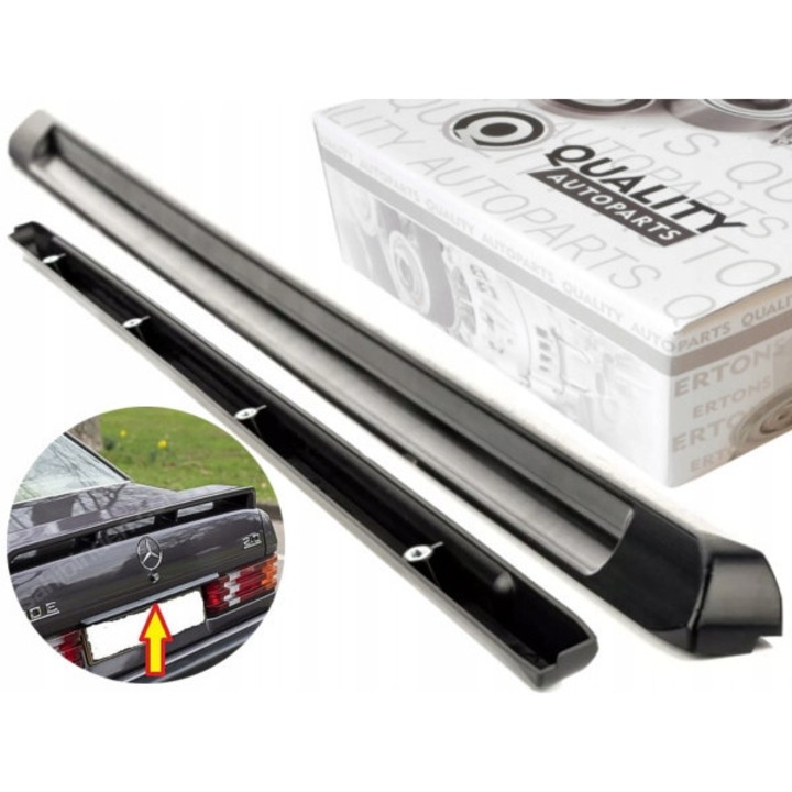 Lista decorativa portbagaj Ertons pentru Mercedes Benz W201 190, 1983-1994, noua