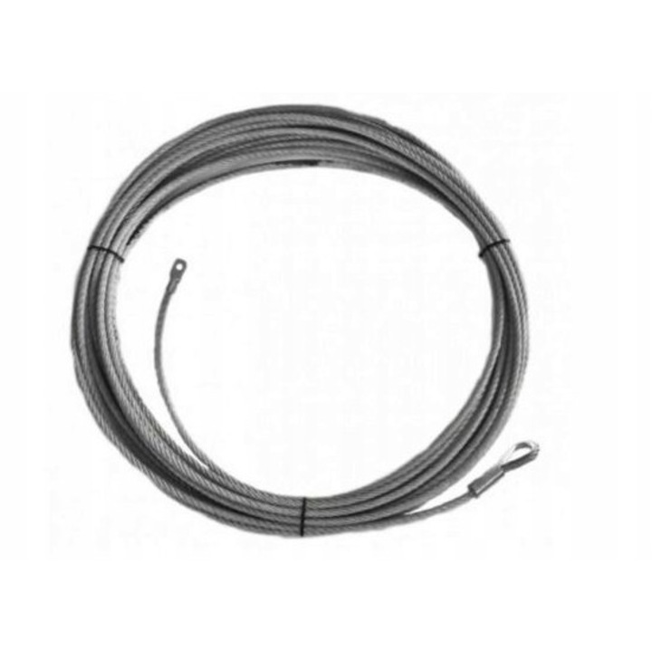 Система за теглене, Стоманено въже, 15м, 5мм, Dragon Winch