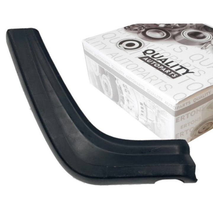 Lista progara inferioara protectie plastic aripa stanga spate Mercedes-Benz W124 E-Klasa, negru