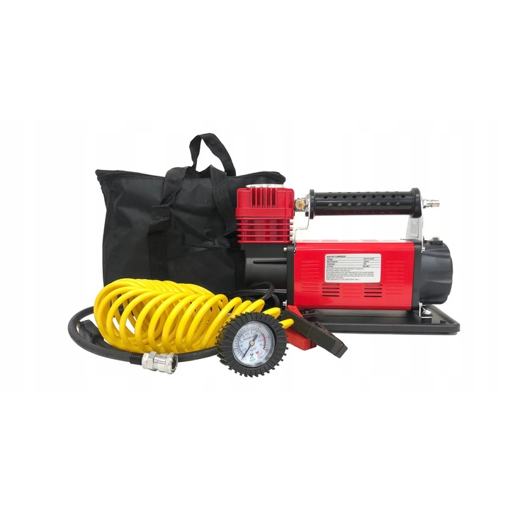 Compresor auto Husar Winch BST 150 PSI, 12V, 45A, pentru pompare rapida, 150L/min