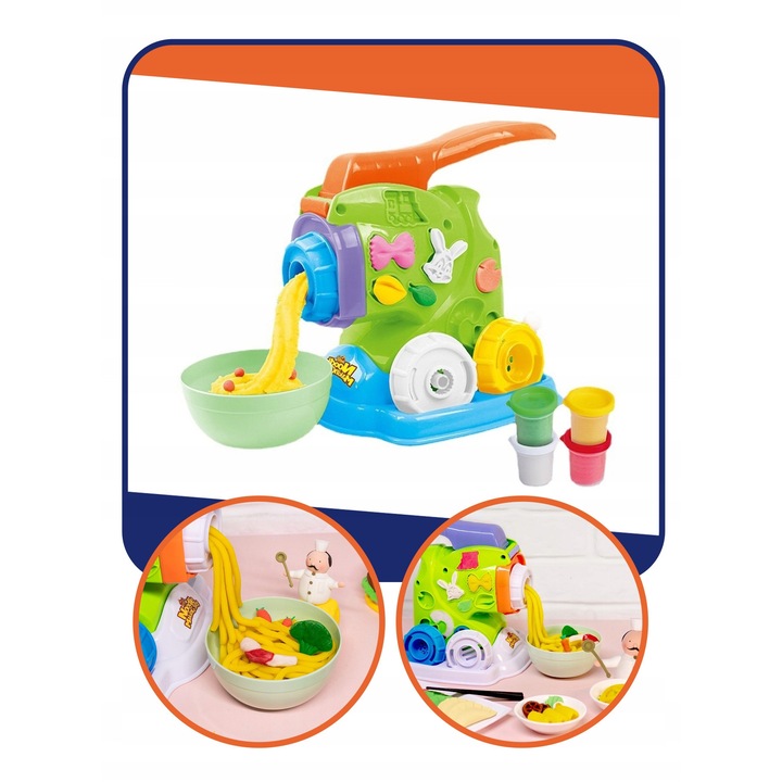 Ciastolina plastica, set 200g, masa plastica, pentru modelat