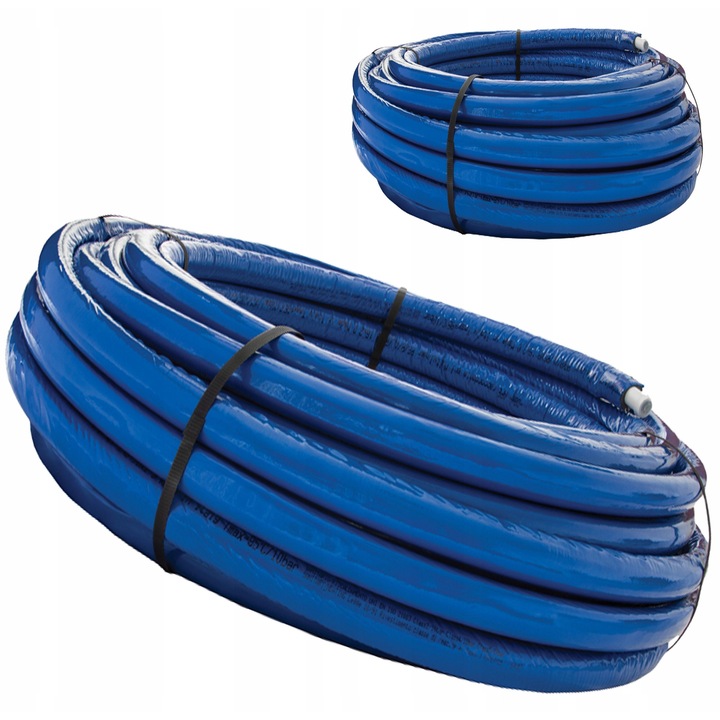 Teava PEX 16mm, Hydroland, multistrat, 25m, albastra