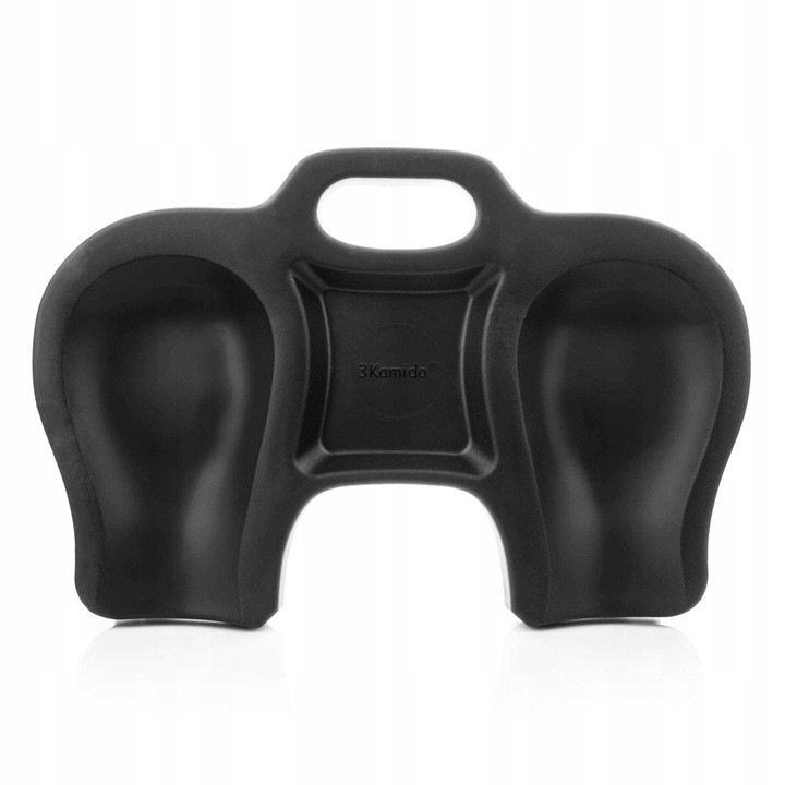 Suport ortopedic pentru genunchi Lemigo, 40x26x4,5cm, negru, din spuma EVA