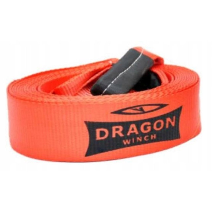 Sistem de tractare, Dragon Winch, curea off-road, 20m, 5T, 5000kg, rezistenta