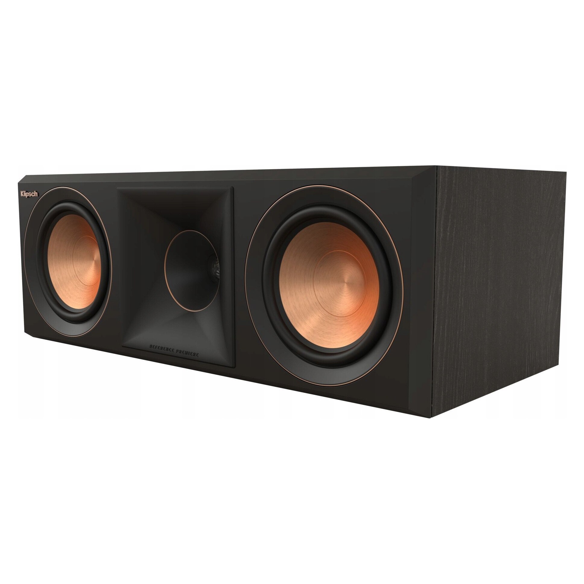 Boxa centrala Klipsch RP-500C II, 2 x 5.25" Cerametallic, titan, Ebony, 17.4x49.1x26.9cm