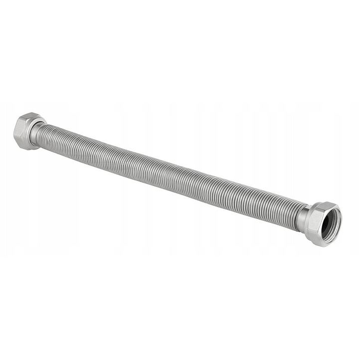Furtun conectare Diamond elastic extensibil inox 1/2", 100-200cm