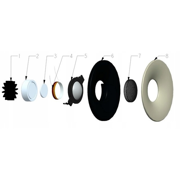 Boxe Taga Harmony Azure B-40 v.3, 2-way, 40Hz-40kHz, wenge, 36x21x25.3cm, set