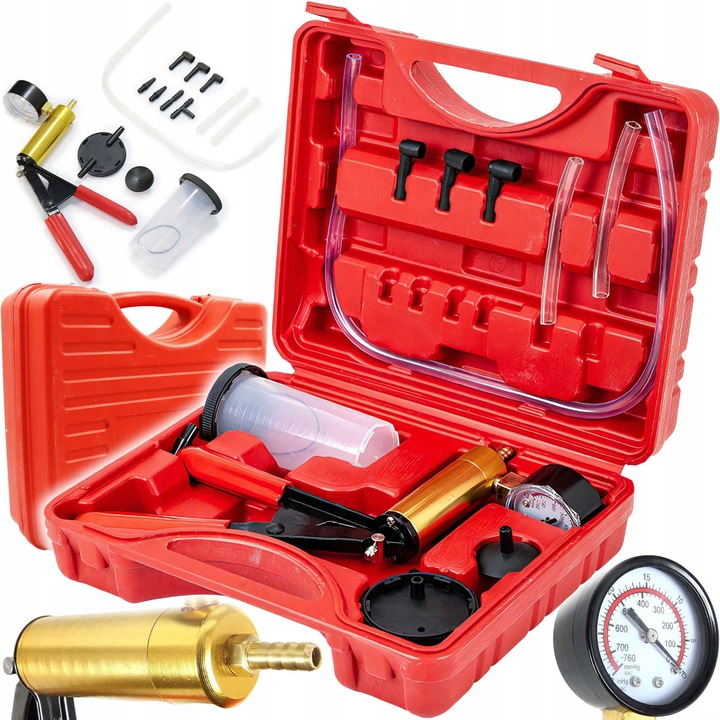 Pompa cu manometru Renew Force, 120ml, set complet, dimensiuni 26x8,5x22cm