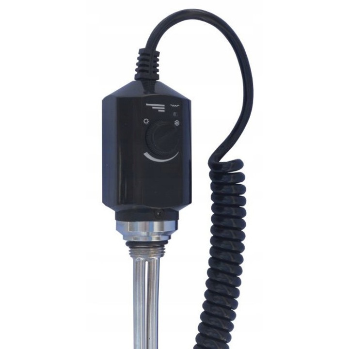 Rezistenta electrica pentru calorifer de baie 900W NEAGRA VOLUX