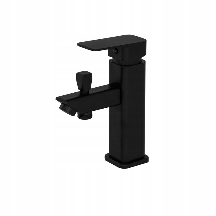 Caro szaniter csaptelep, fekete, 175mm, teljes szerelőkészlet