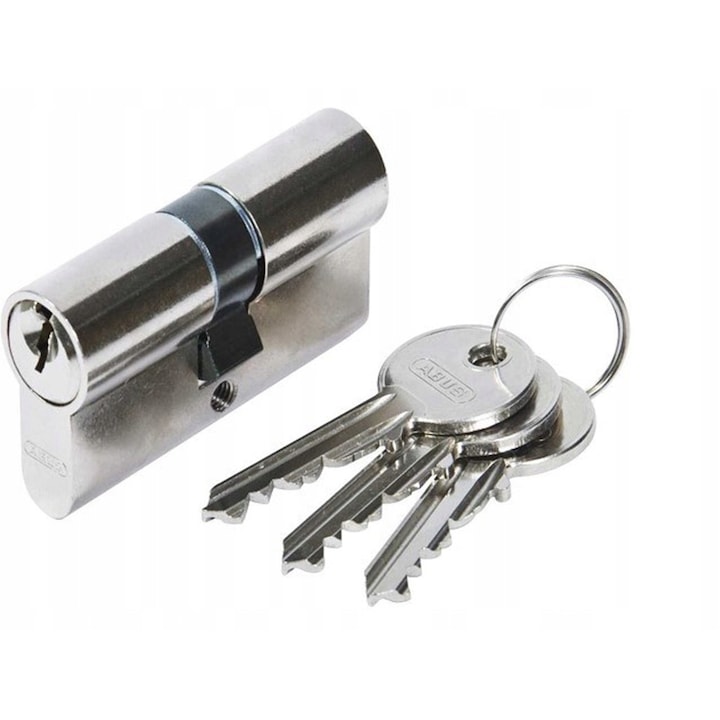 Cilindru usa Abus E45, 35x45mm, 3 chei, argintiu