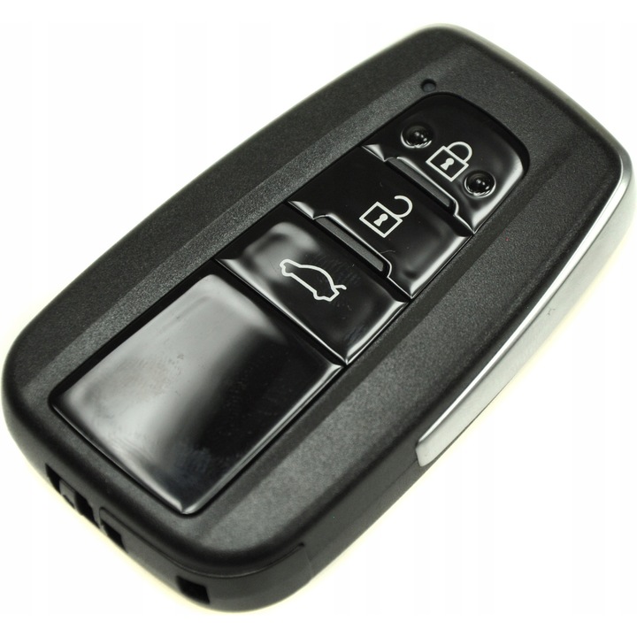 Carcasa cheie Toyota, 3 butoane, pentru modele C-HR, Land Cruiser, Camry, Prius, Corolla, RAV4, Avalon, Highlander