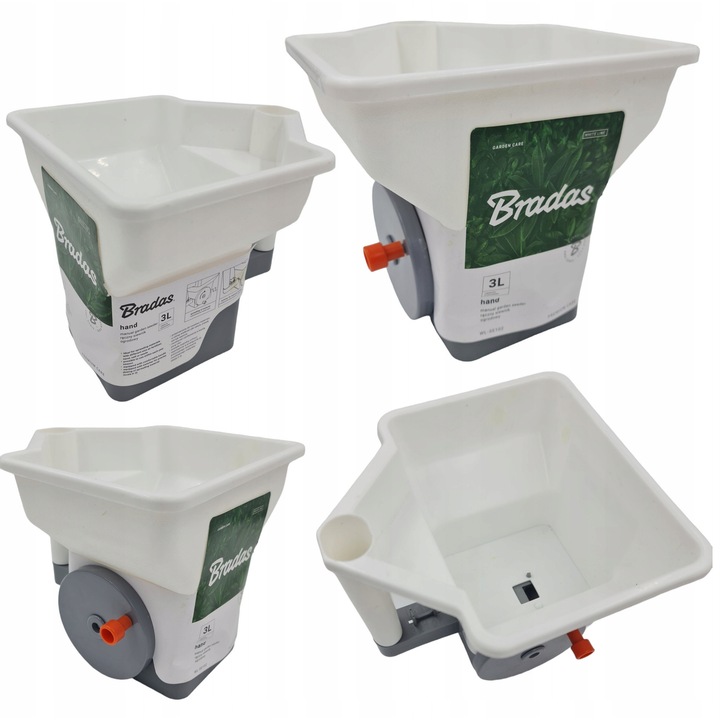 Siewnik manual pentru gradina John Gardener G72067, 3L, 200cm latime, multifunctional, plastic