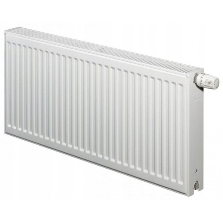 Radiator panelar DIAMOND TYP V22, 300x1100mm, alb, cu ventil termostatic integrat, set complet