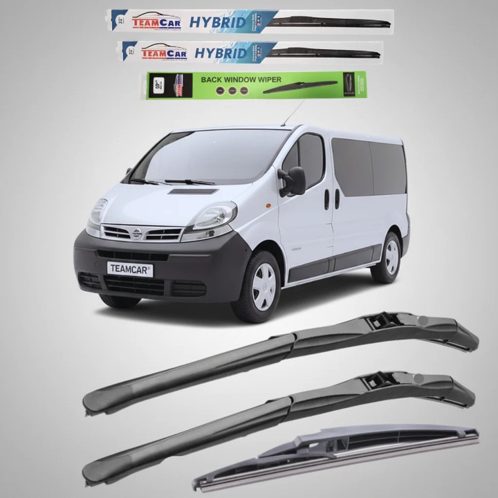 Stergatoare Nissan Primastar X83 Bus L2H1 (2001–2006) Hibrid, Set Complet – TeamCar®