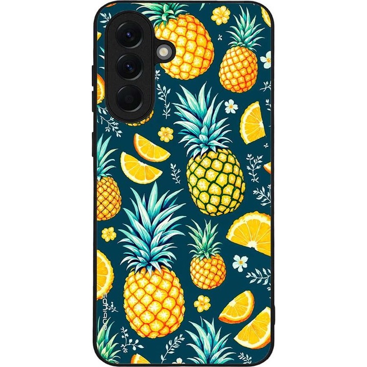Husa telefon Sonique Fruit Series, Ananas, silicon, antisoc, pentru Samsung Galaxy A56 5G