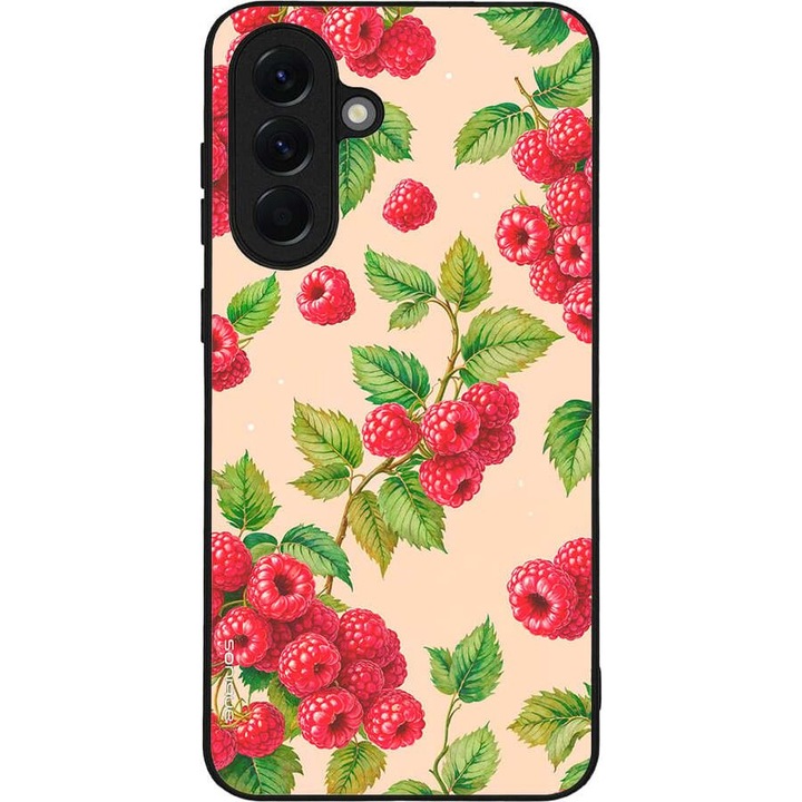 Husa telefon Sonique Fruit Series, pentru Samsung Galaxy A56 5G, silicon, imprimeuri cu fructe, multicolor