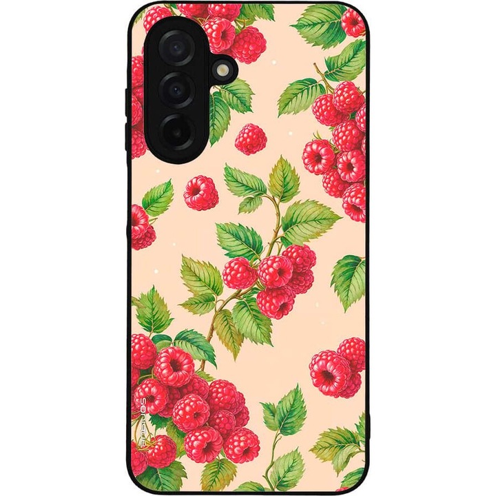 Husa telefon Sonique Fruit Series, pentru Samsung Galaxy A26 5G, silicon, imprimeuri cu fructe, multicolor