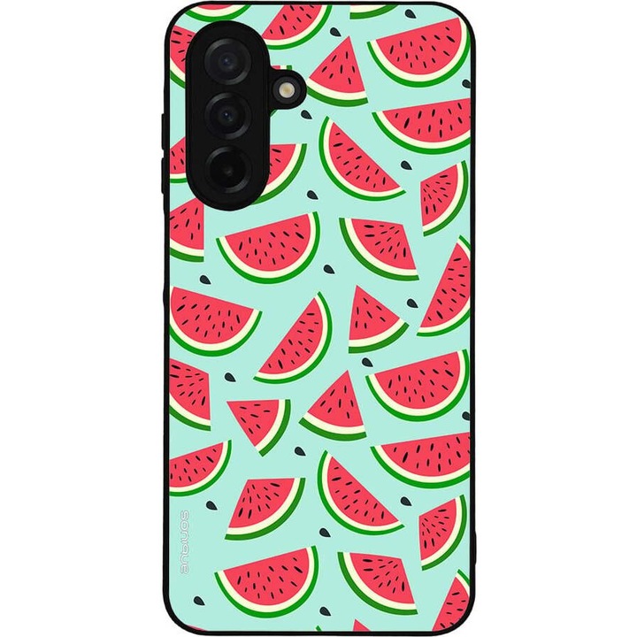 Husa telefon Sonique Fruit Series, pentru Samsung Galaxy A26 5G, imprimeu fructe, silicon, multicolor