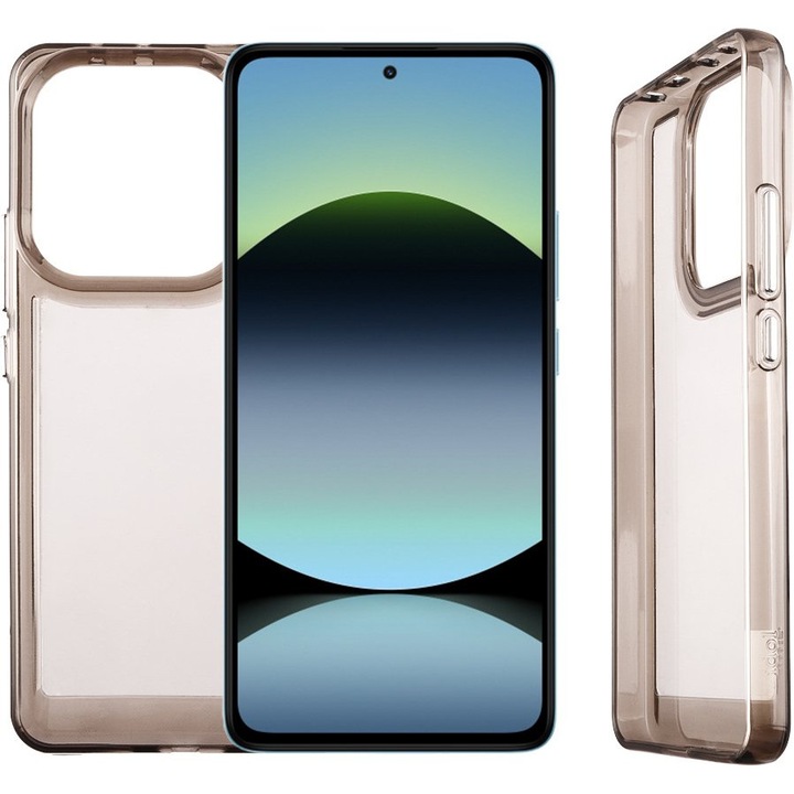 Husa telefon Xiaomi Redmi Note 14 4G, Cristalyte, TPU + Acrilic, transparent, 6.67"