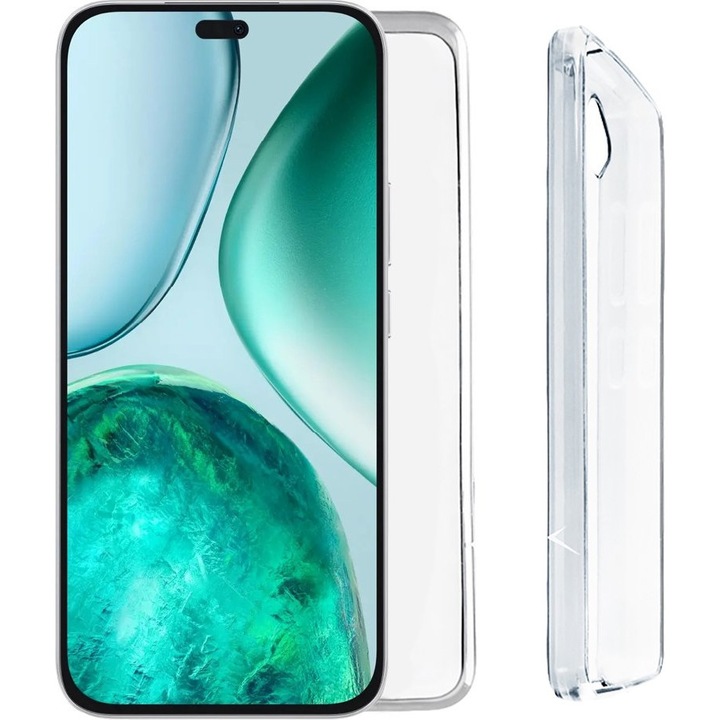 Husa telefon Honor X8c, Slimcolor Air TPU, protectie completa camera, transparenta, 6.7"