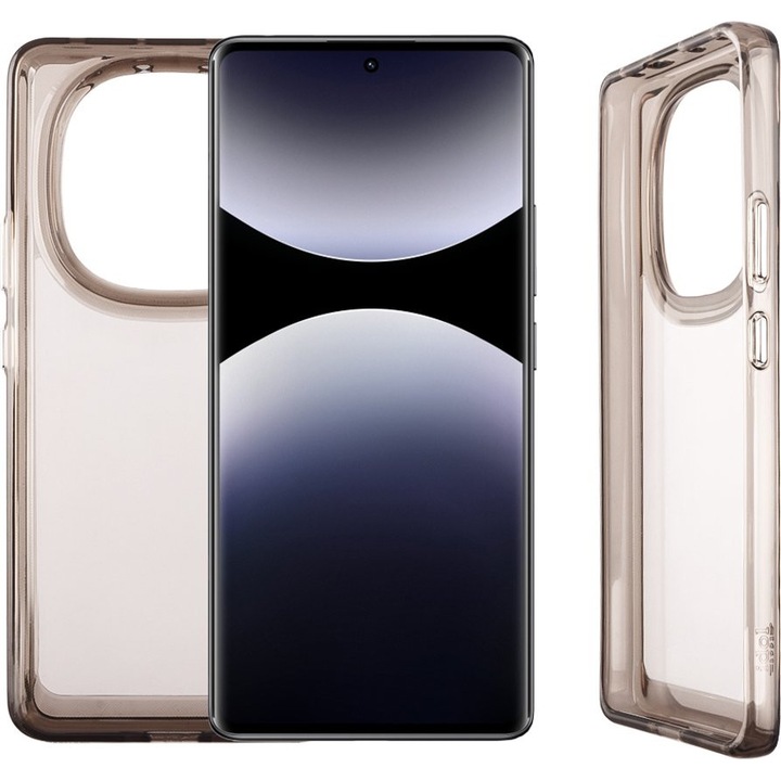 Husa telefon Xiaomi Redmi Note 14 Pro 4G, Cristalyte TPU, protectie camera, transparenta, 6.67"