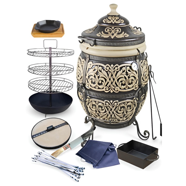 Cuptor tip gratar Grand Tandyr Set complet Atlantic 160 L