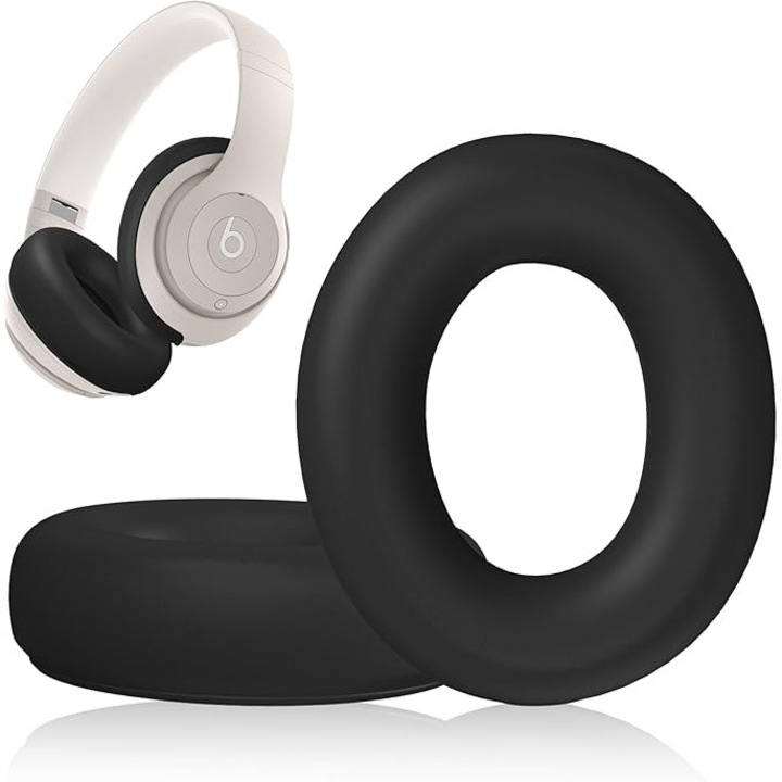 Husa de protectie pentru casti, silicon, rezistenta la zgarieturi, set 2 bucati, pentru Beats Studio Pro