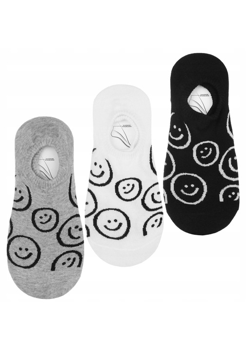 Sosete dama Moraj set 3-pak, niskie, 38-41, multicolor