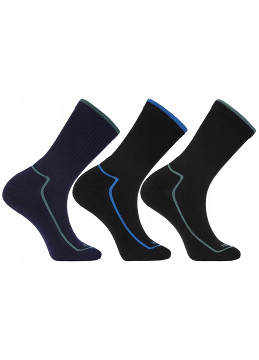 Sosete barbati Moraj 3-pak, inaltime mare, 39-42, multicolor